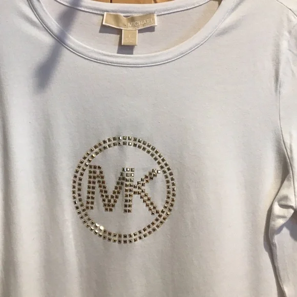 New Michael Kors White Top - Picture 3 of 6